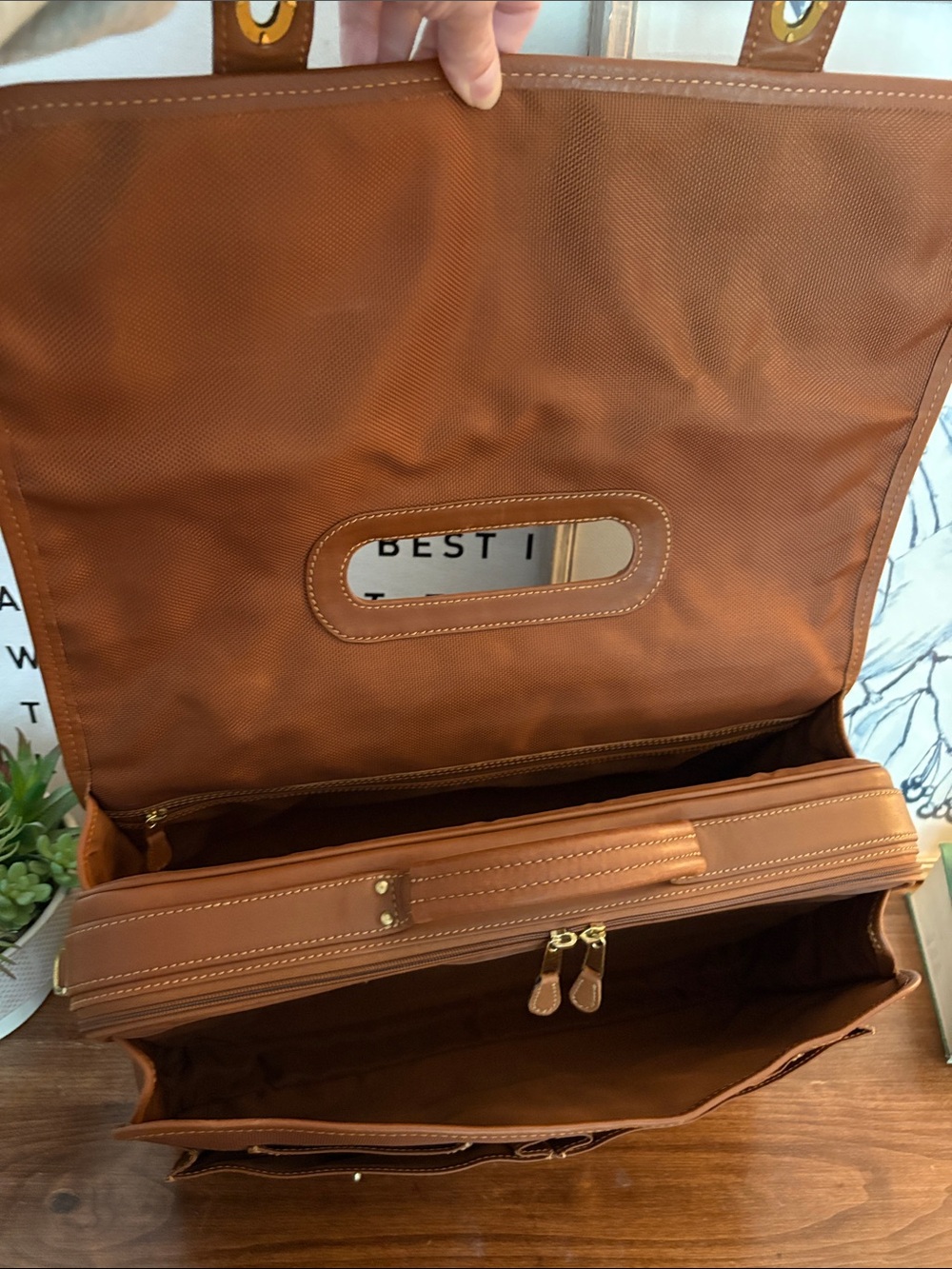 VTG COACH ‘Prescott Brief’ -Briefcase / Messenger / Travel Bag for Men or Women - Picture 11 of 16